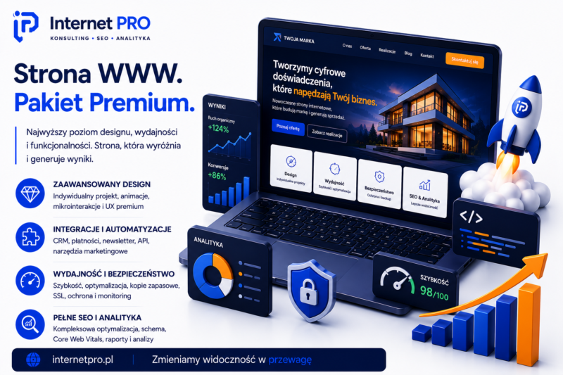 Strona WWW Pakiet Premium